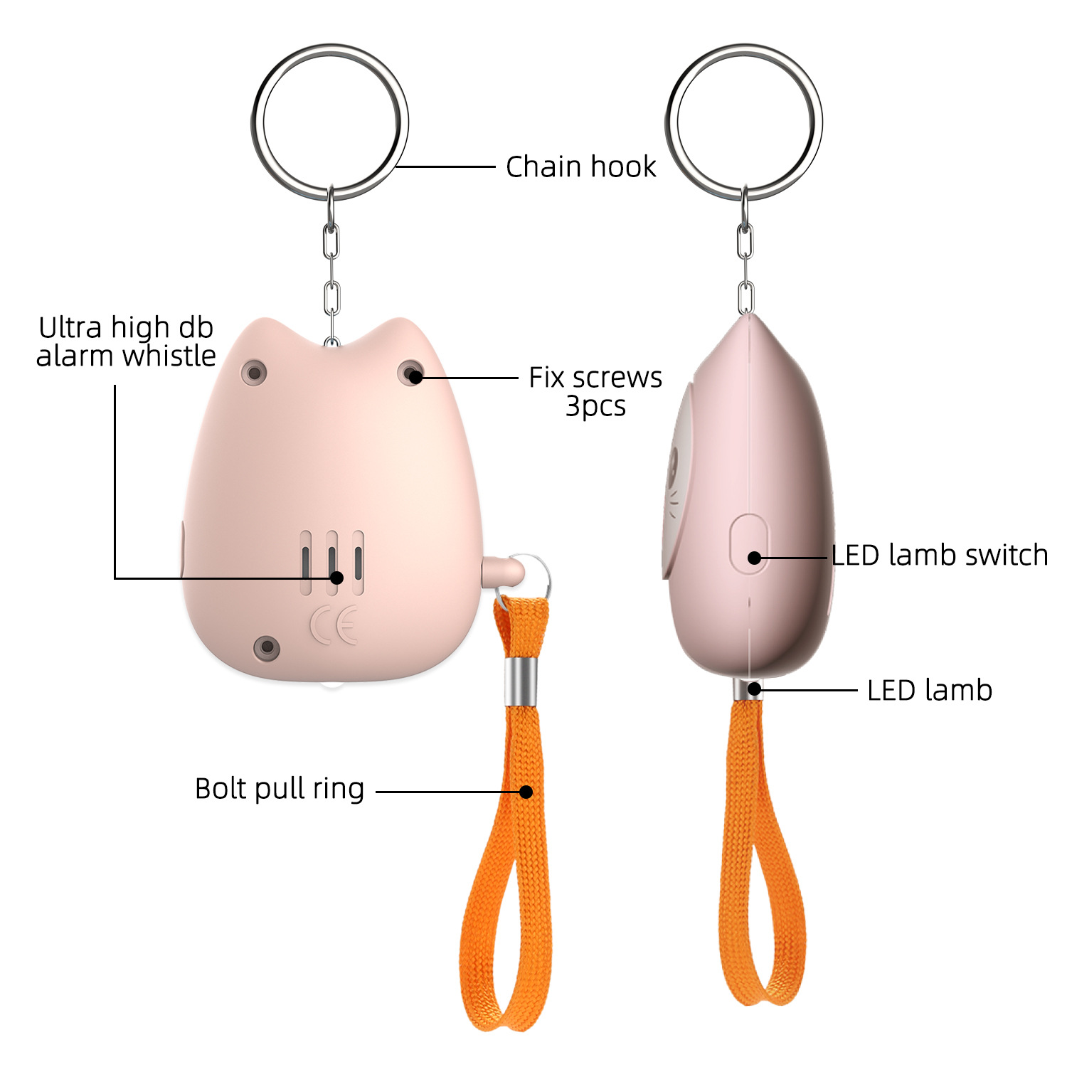 2025年新型パーソナルアラーム 女性と子供のための携帯キー - Personal Alarm Keychain のレビューと価格