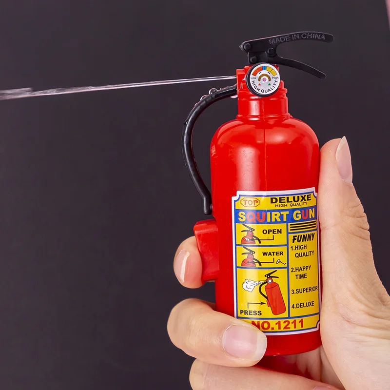創造的なミニ消火器ウォーターガン、子供のための屋外の夏のおも - Fire Extinguisher Small のレビューと価格