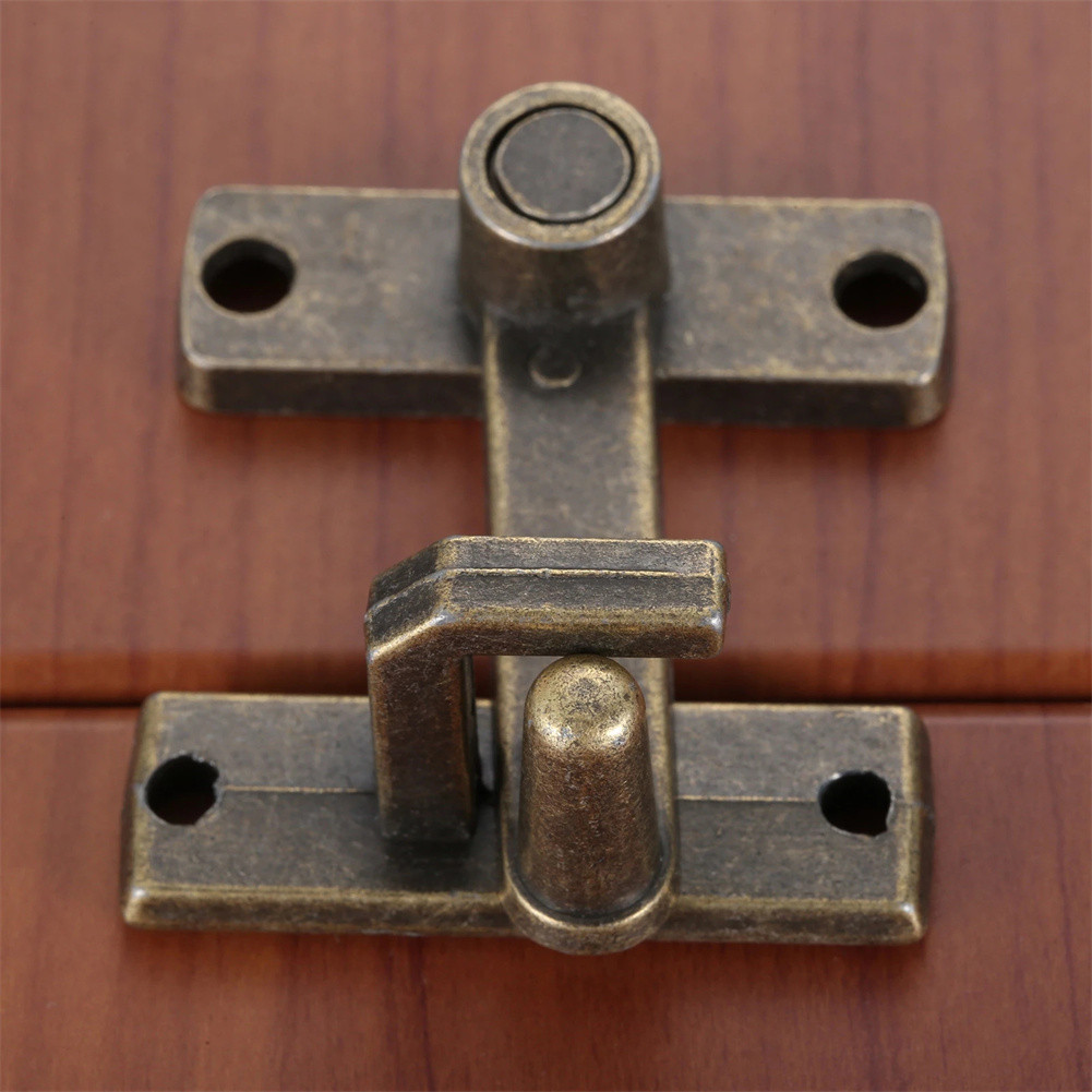 1 セットブロンズスライディングウィンドウドアロックハンドル - Security Chain Door のレビューと価格