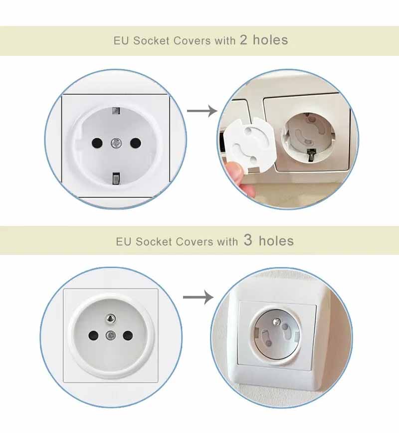 子供用安全電気プラグカバー,プラグ保護,ベビーロック,20個 - Outlet Cover Baby のレビューと価格