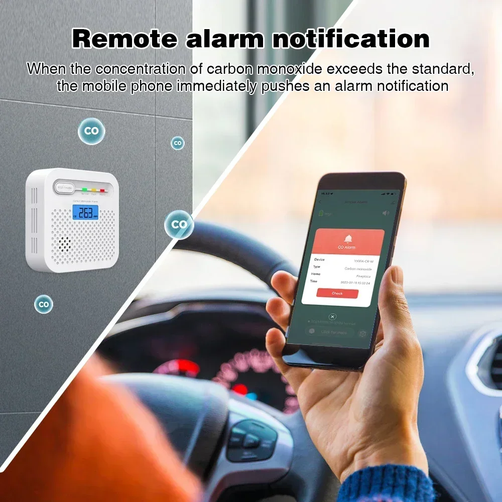 Arumny Tuya スマート WiFi CO 検知器 L - Co Detector Plug のレビューと価格