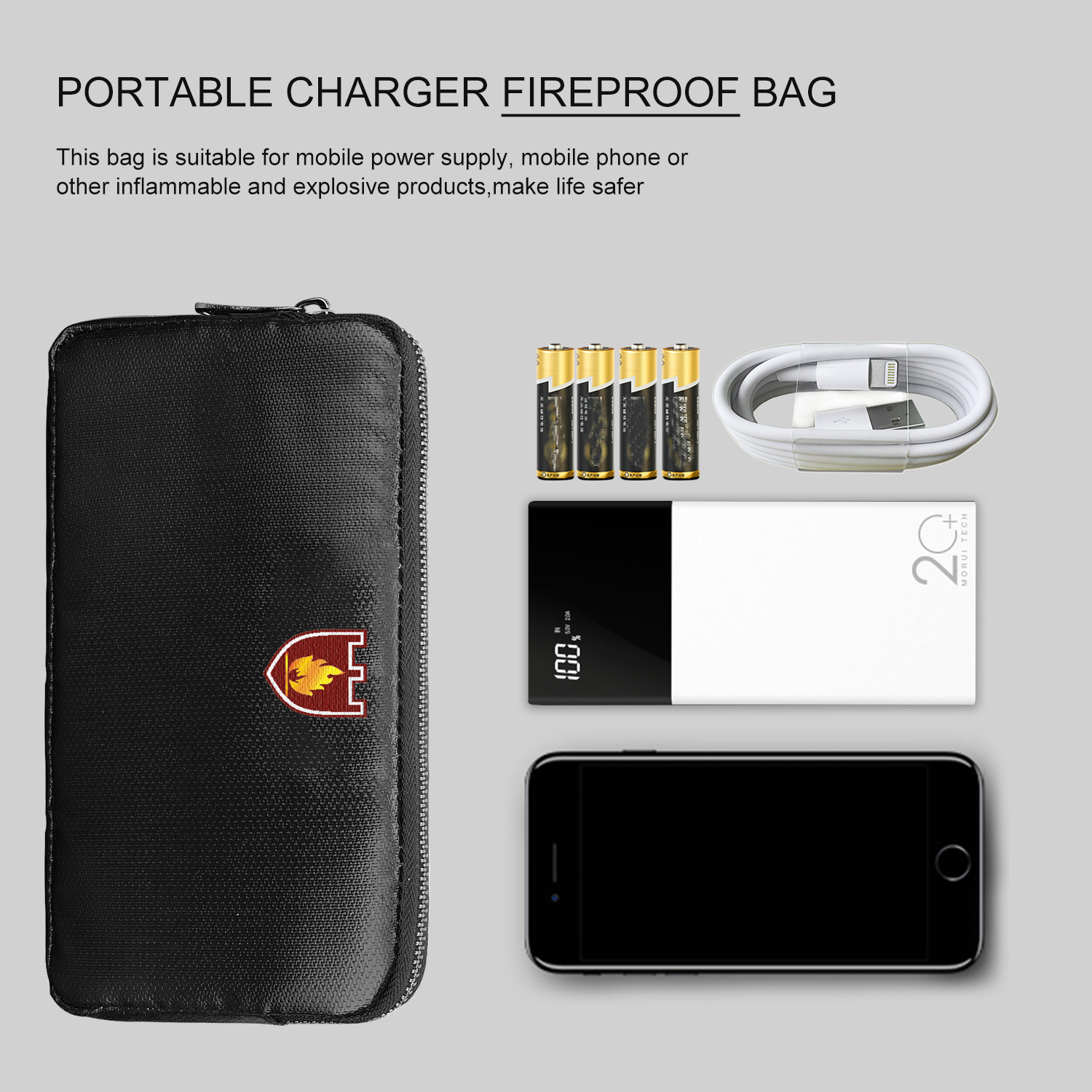 耐火ドキュメントバッグ 耐火バッグ モバイル電源バッグ 貴重 - Fire Safe Document のレビューと価格