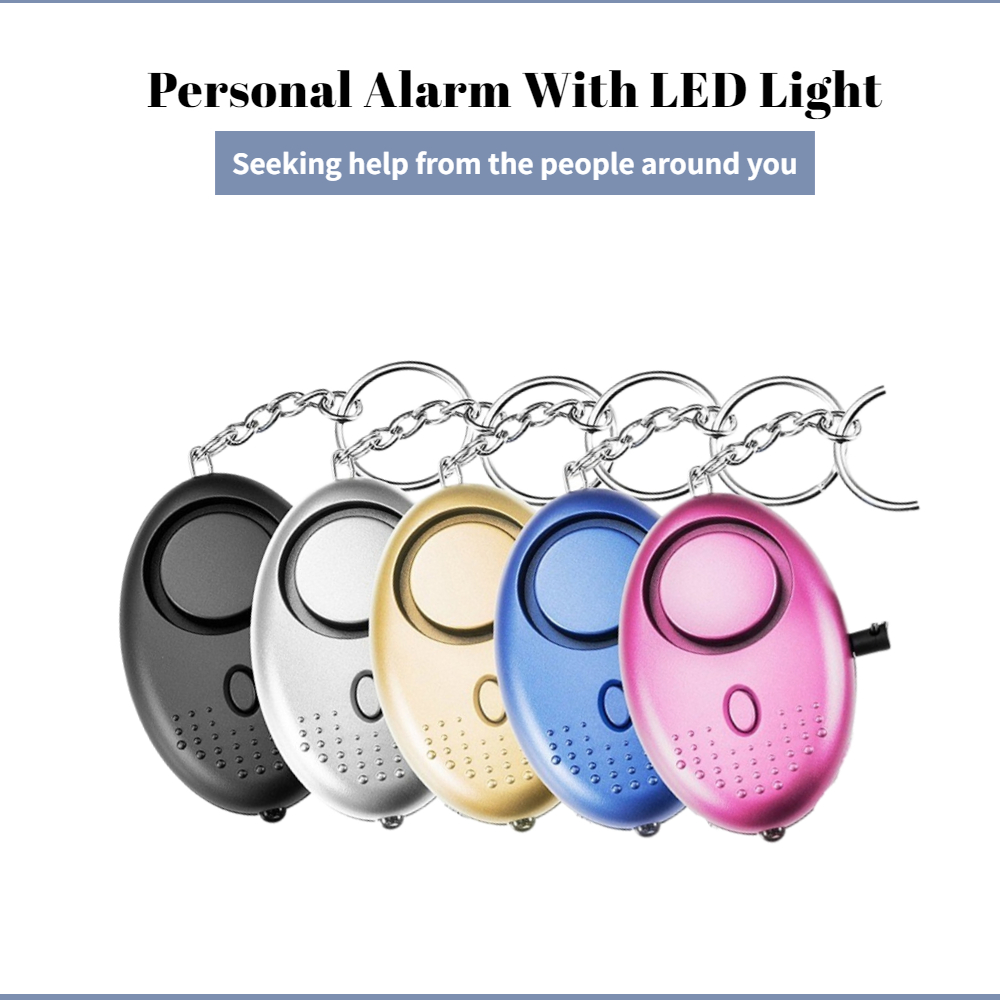 130dB 自己防衛警報抗オオカミ女児女性セキュリティ保護警 - Personal Alarm Keychain のレビューと価格