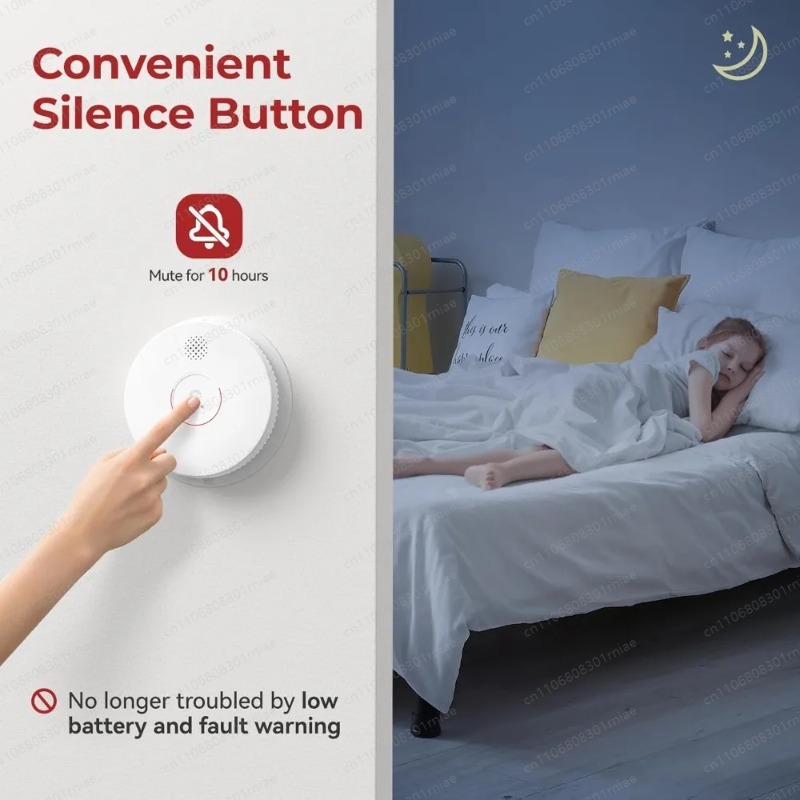 高品質-8個パック、ハードワイヤード相互接続型煙感知器、9V - Smoke Detector Interconnected のレビューと価格