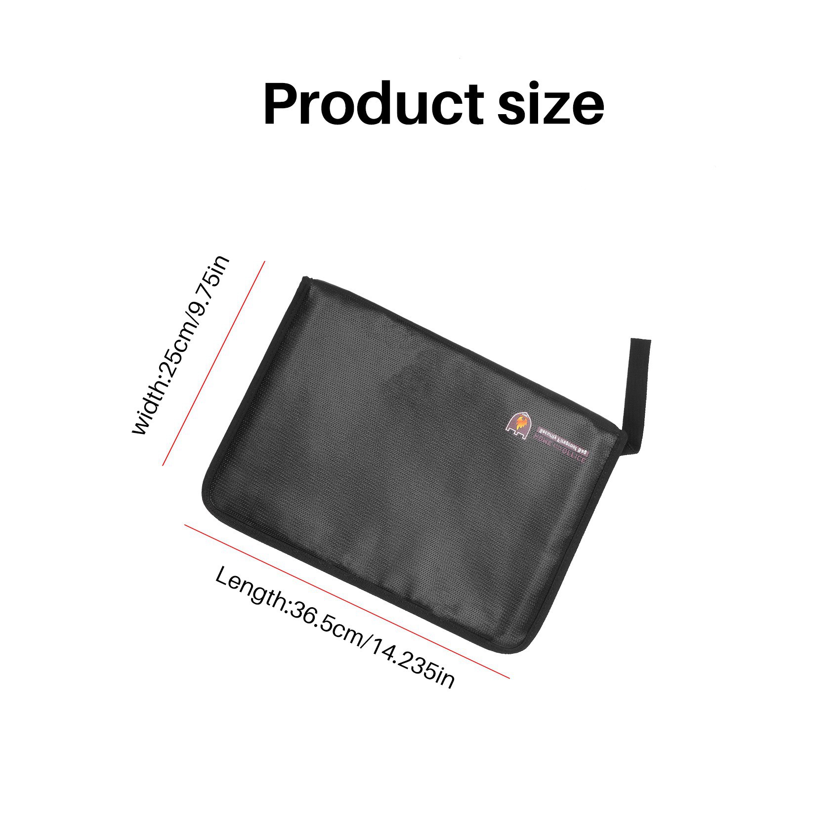 耐火ファイルフォルダー アコーディオン式ドキュメントバッグ  - Fire Safe Document のレビューと価格