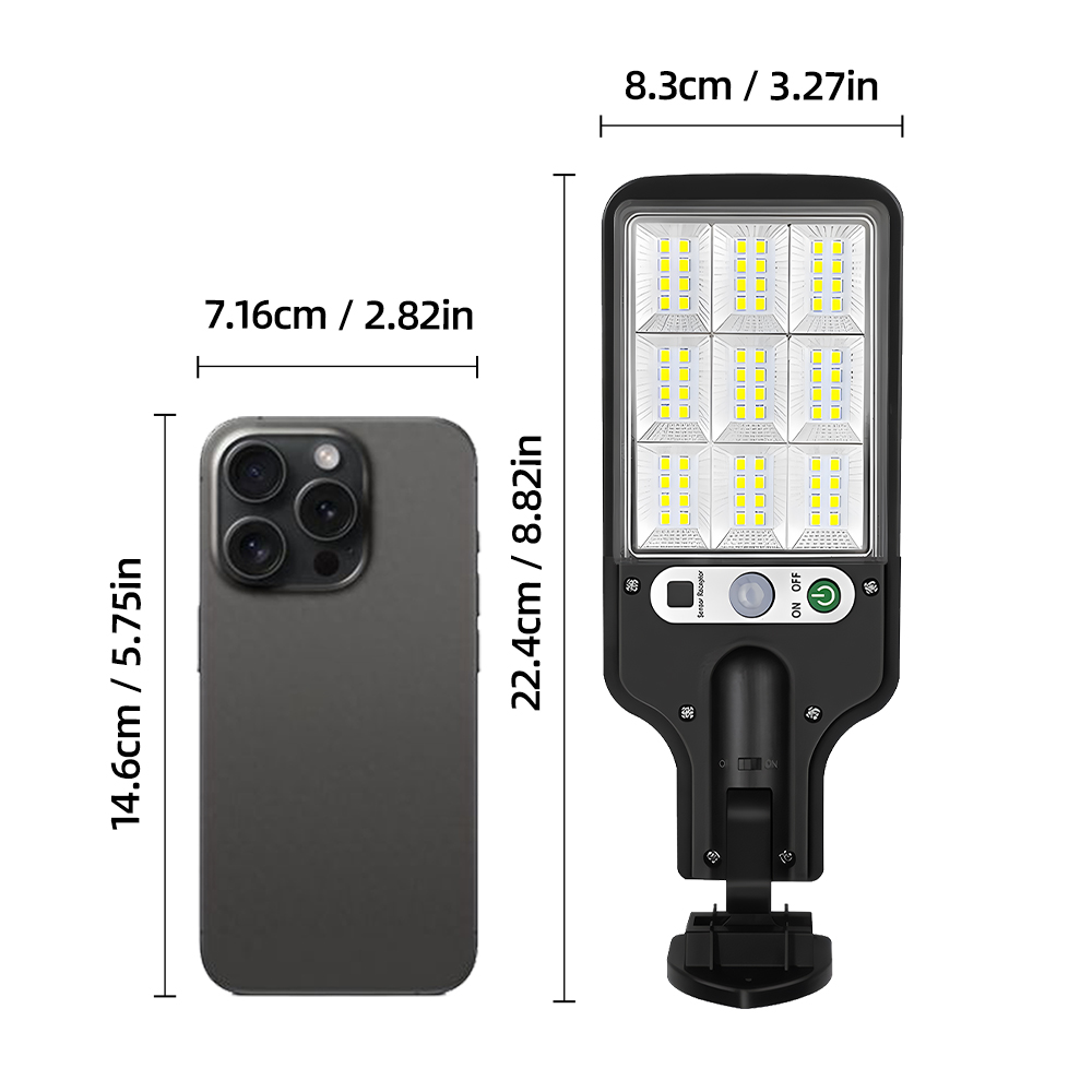 1/8個 ソーラー屋外投光器 セキュリティワイヤレスランプ  - Power Outage Light のレビューと価格
