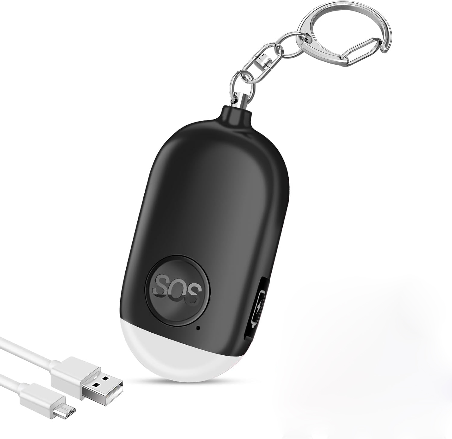 1個 超大音量130DBパーソナルセーフティサウンドアラーム - Personal Alarm Keychain のレビューと価格