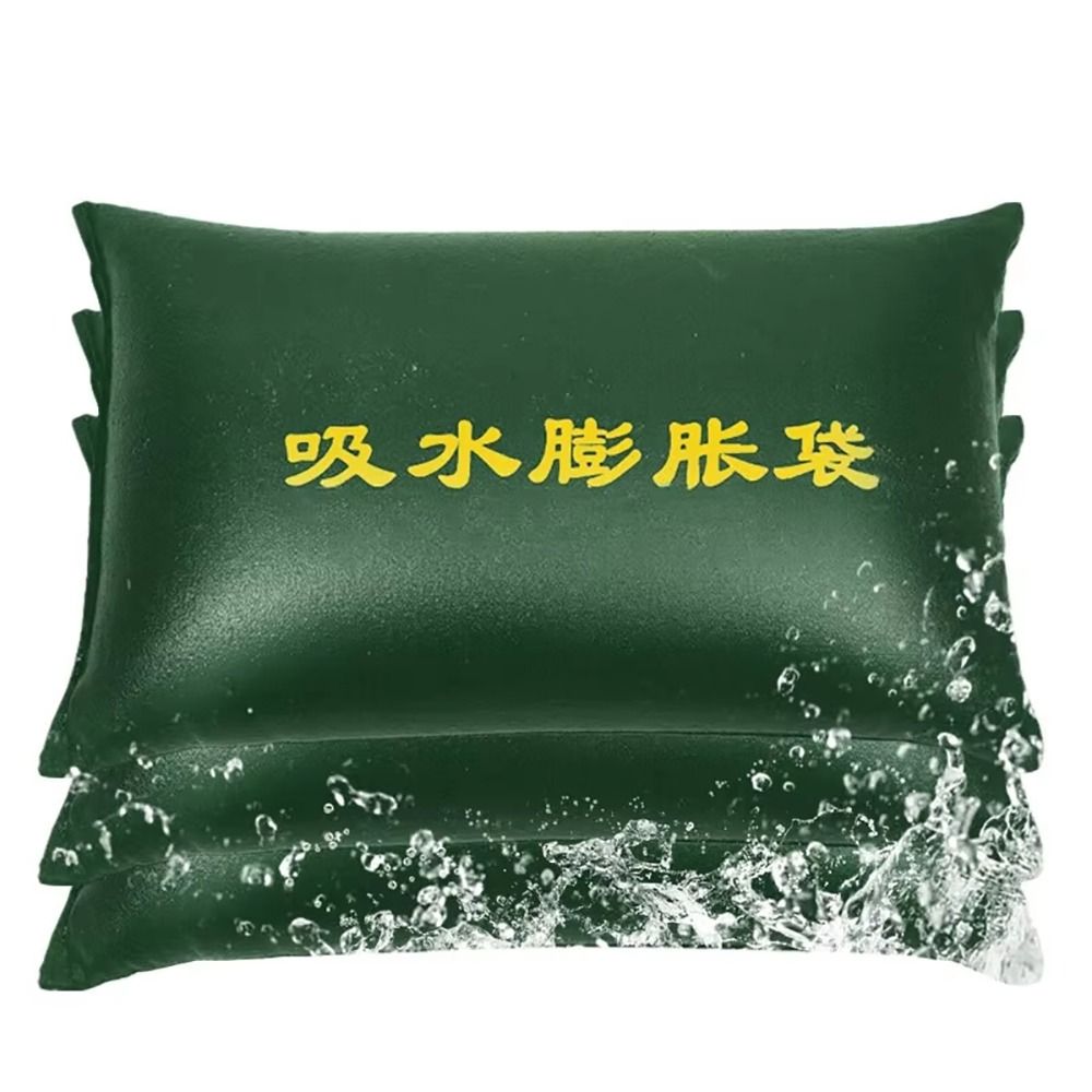 1 個再利用可能な吸水性土嚢キャンバスグリーン洪水バリアバッ - Flood Barrier Bag のレビューと価格