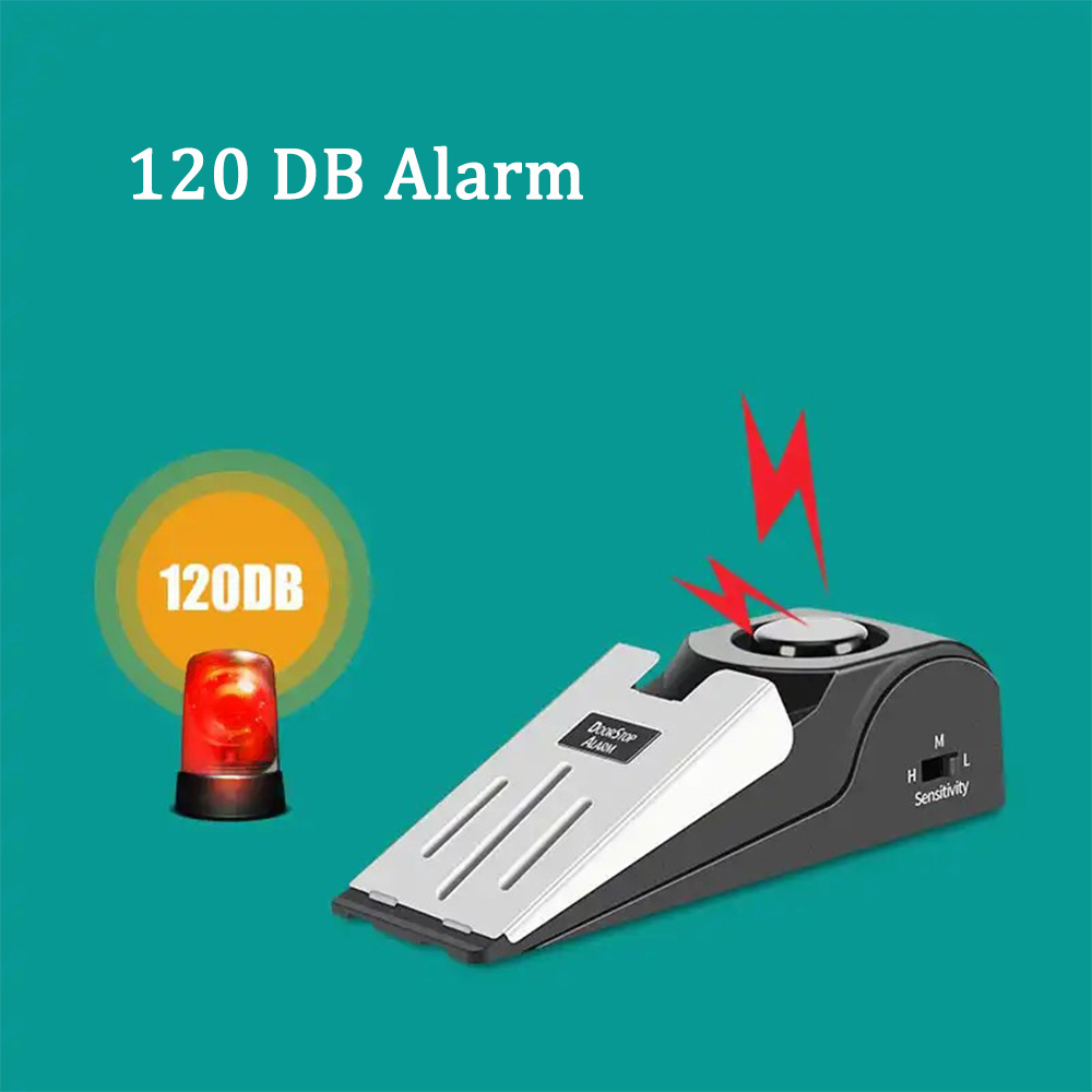 盗難防止セキュリティシステム,ウェッジ形状,ドアストッパー, - Door Stop Alarm のレビューと価格
