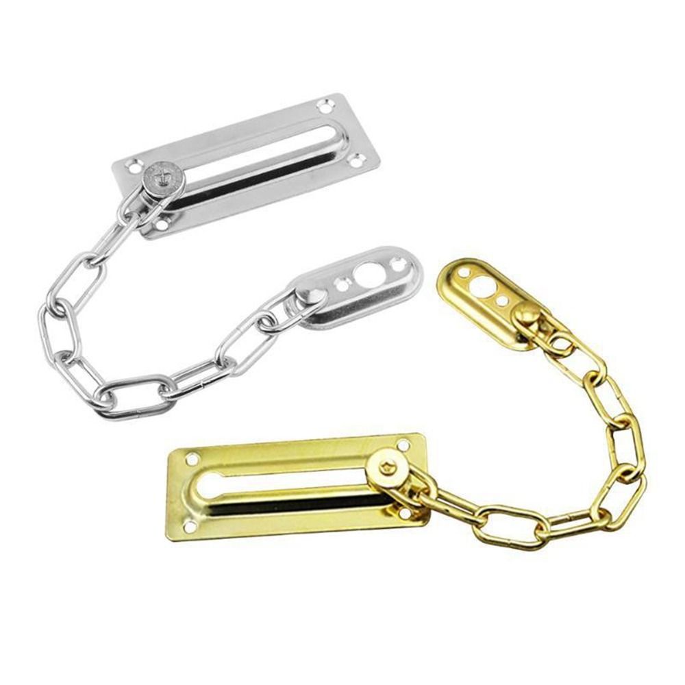 ポリッシュラッチドアロック安全チェーンガードスプリングガード - Security Chain Door のレビューと価格