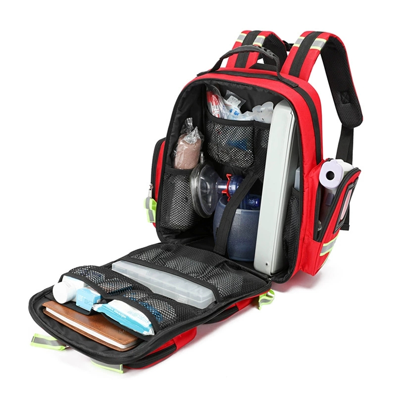車用緊急キット、救急バックパック、防火ハンドバッグバックパッ - First Aid Bag Kit のレビューと価格